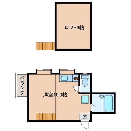 原爆資料館駅 徒歩9分 2階の物件間取画像